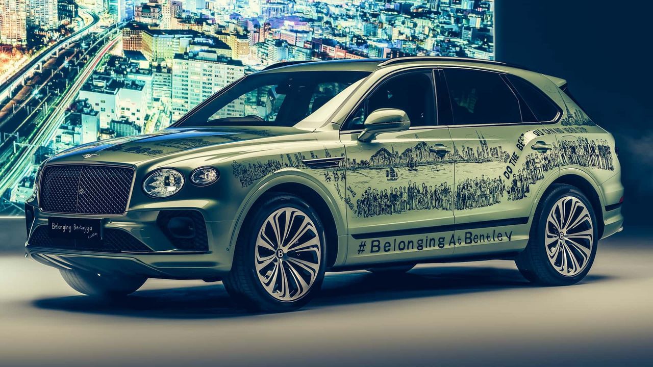 Bentley Bentayga Art Car