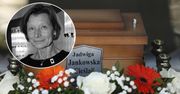 Pogrzeb Jadwigi Jankowskiej-Cieślak. Grób utonął w kwiatach