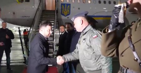 Wołodymyr Zełenski w Polsce. Tak go powitano