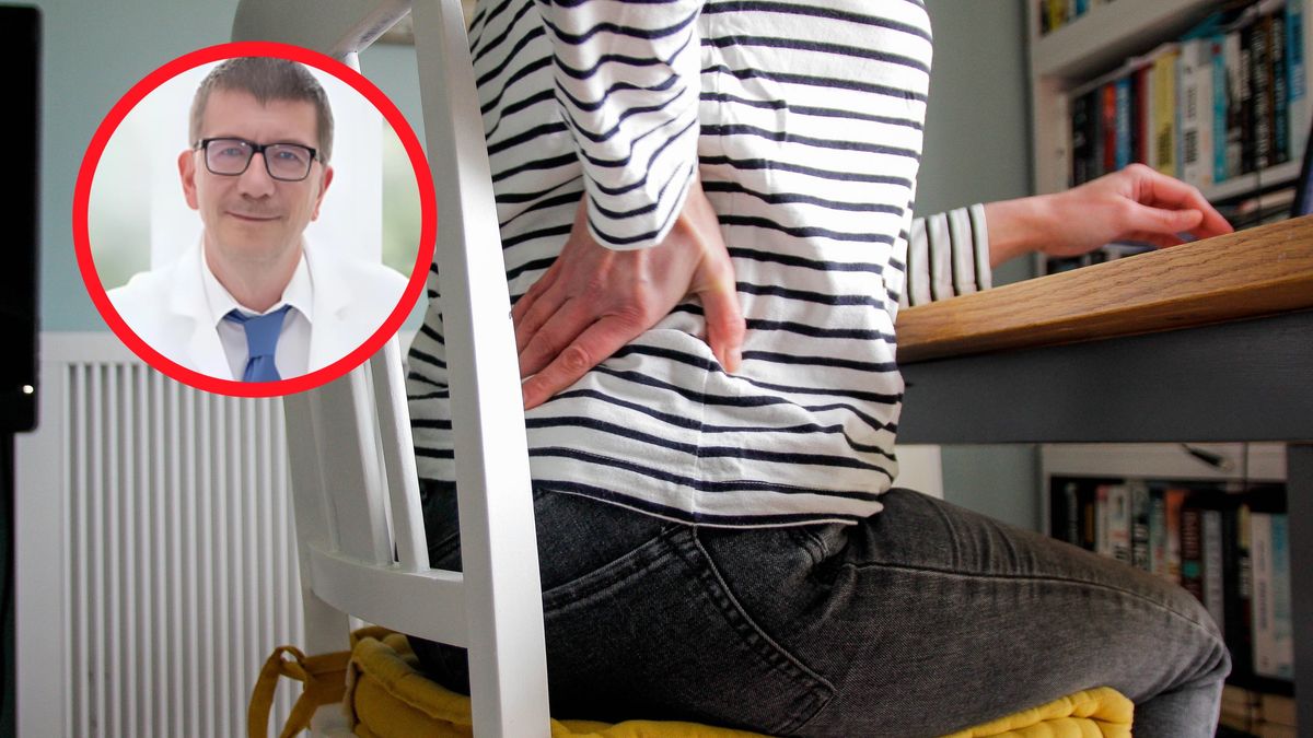 Ból pleców nie mija? Lekarz wskazuje sygnały alarmowe