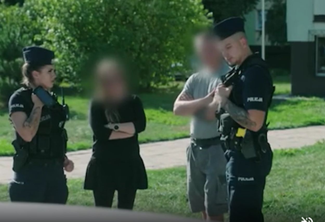 Nietypowa interwencja policji. "Musiałem trochę popracować fizycznie"