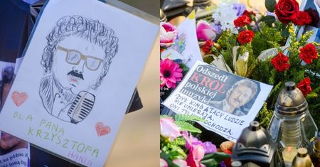 Tak dziś wygląda grób Krzysztofa Krawczyka. Morze zniczy, kwiatów i listów (ZDJĘCIA)