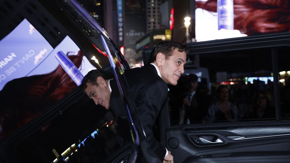 Celebrity Sightings In New York City - April 03, 2025
NEW YORK, NEW YORK - APRIL 03: George Clooney is seen leaving the "Good Night, and Good Luck" Broadway opening night at the Winter Garden Theater on April 03, 2025 in New York City. (Photo by John Lamparski/GC Images)
John Lamparski