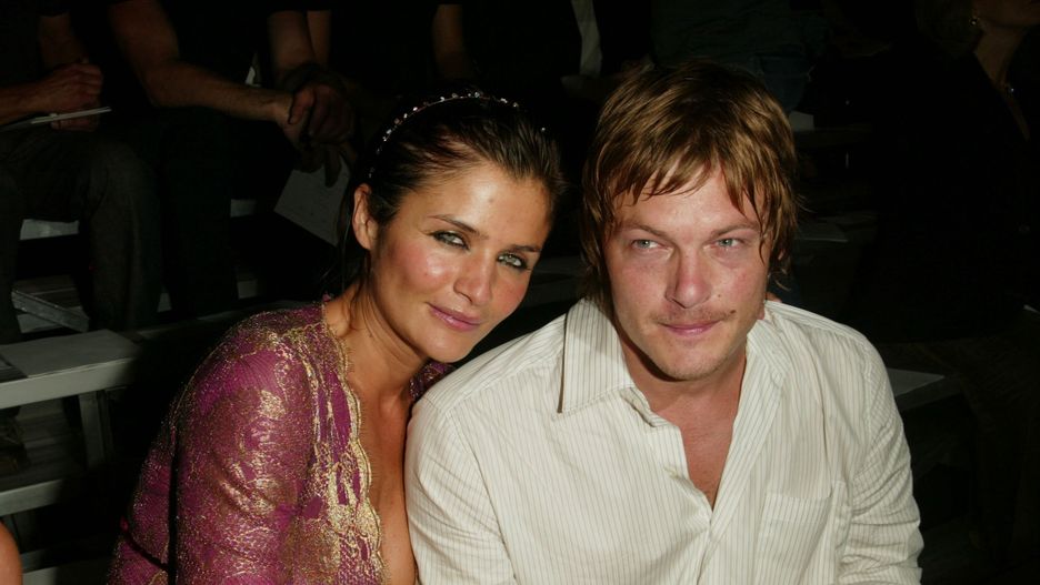  Helena Christensen i Norman Reedus w 2002 r.