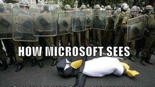 Microsoft ukradł kod Open Source 1