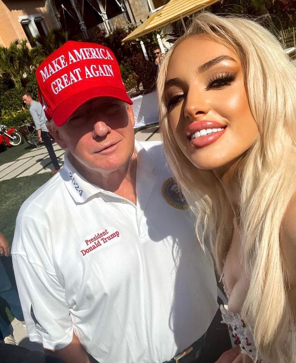 Karolina Derpieńska w Mar-a-Lago