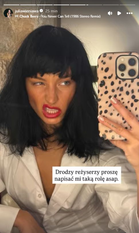 Julia Wieniawa przedstawia halloweenowe alter-ego