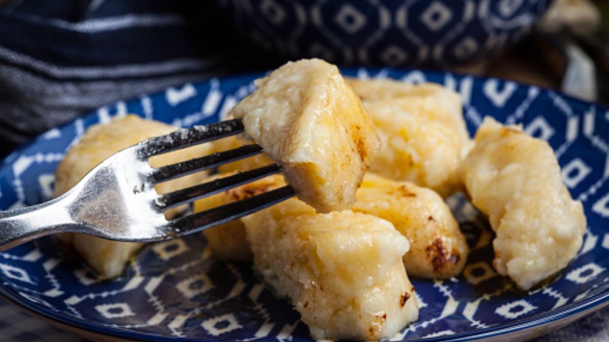 Bananowe kluski to smakowita alternatywa dla klusek śląskich