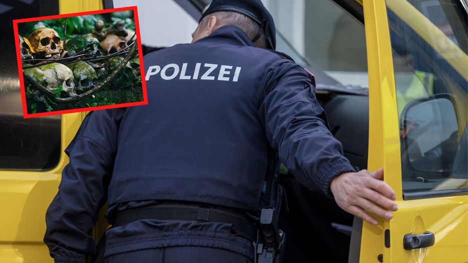 Austria. 14 czaszek w aucie Niemców (zdj. ilustracyjne)