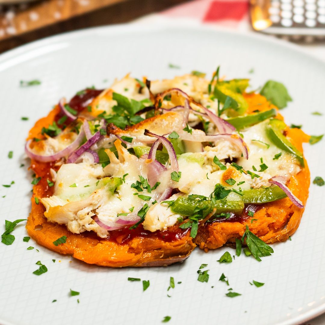 Sweet potato pizza