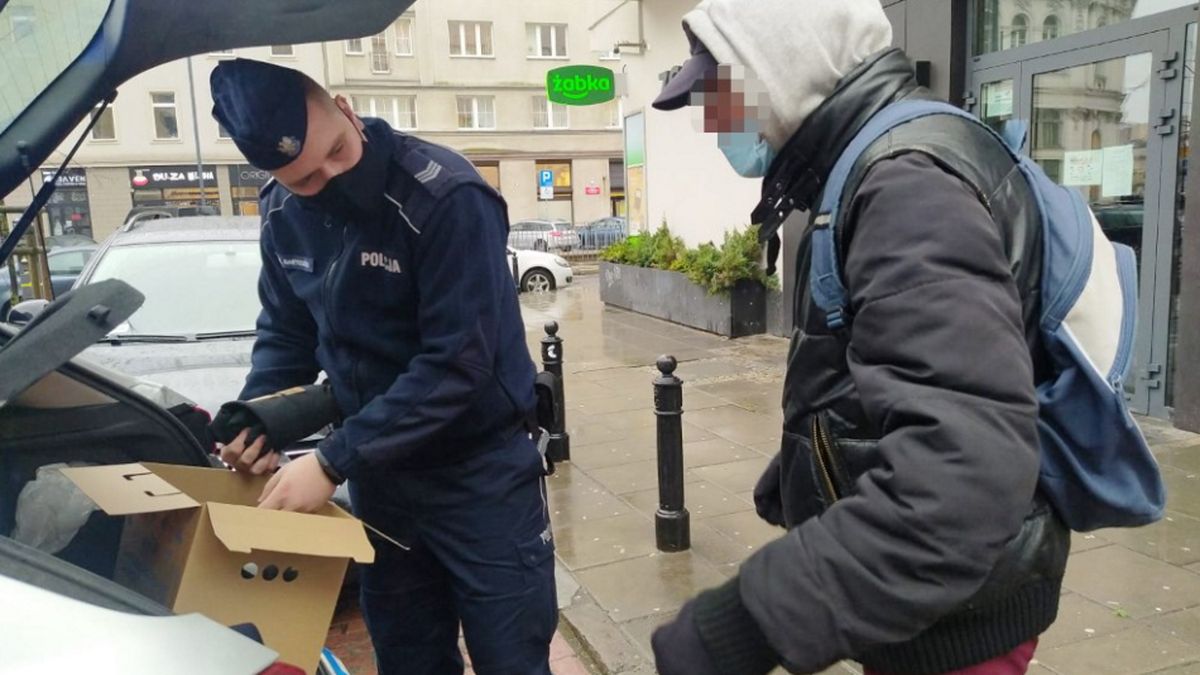 Policjant zorganizował niesamowitą akcję