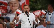 Wybory 2020. Andrzej Duda odwiedził Nową Sól. Były spięcia i przepychanki