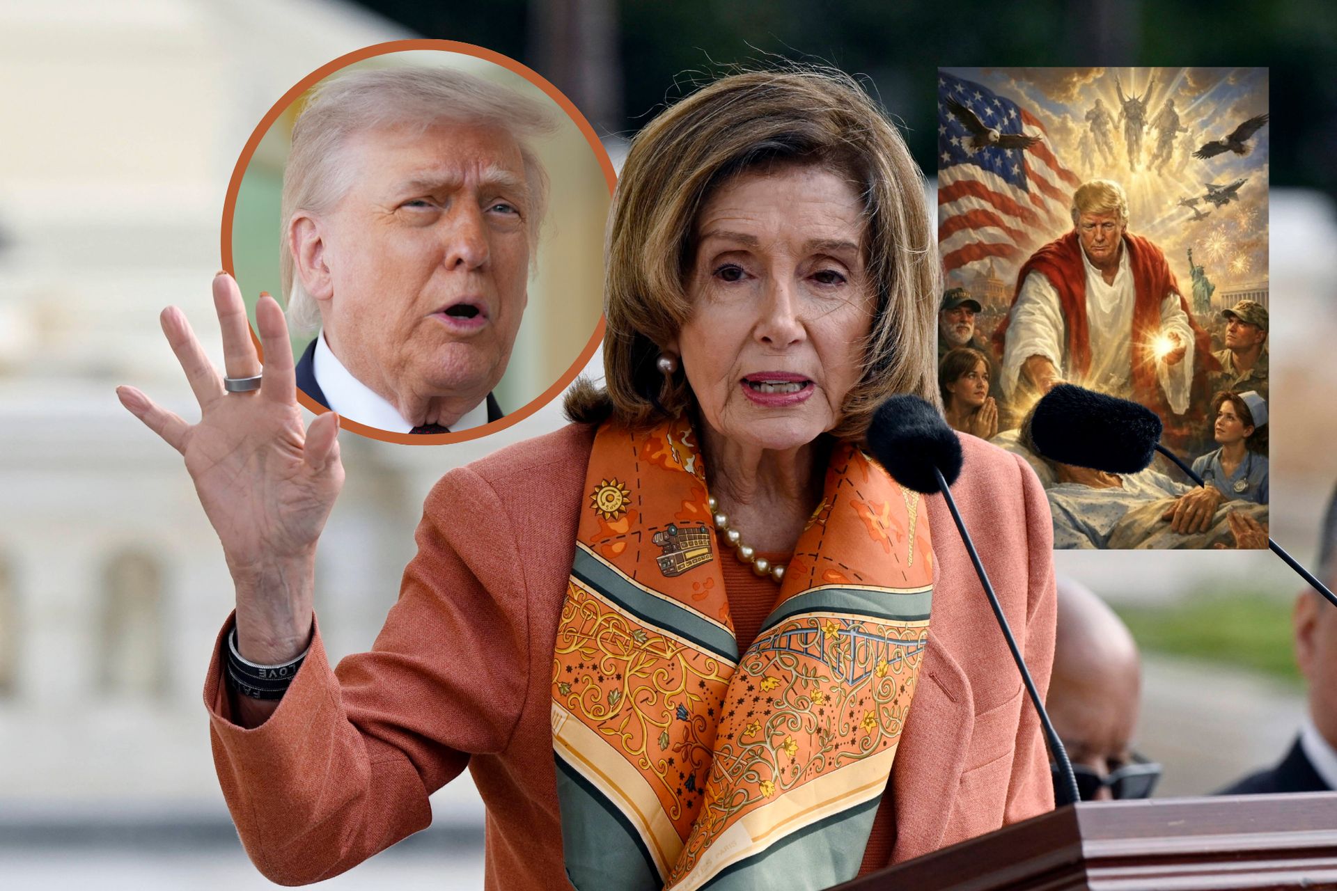 Pelosi komentuje zachowanie Trumpa. "Wymaga diagnozy, a nie rozmowy"