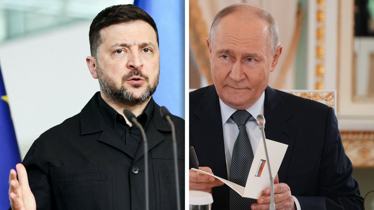 Zełenski napisał list do Putina. Od oskarżenia do propozycji spotkania
