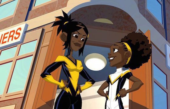 Nafessa Williams i China Anne McClain w serialu "Black Lightning"