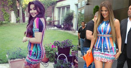 Grycan w sukience Khloe Kardashian! (FOTO)