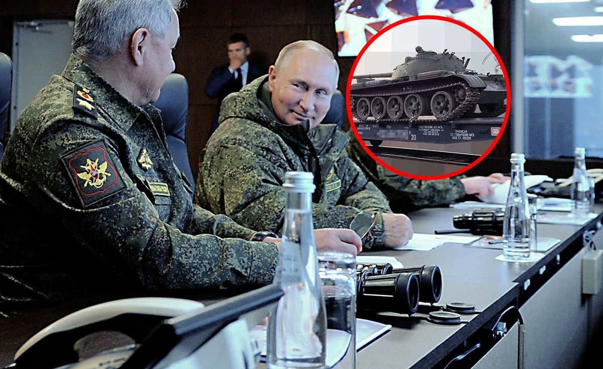 Wygląda na to, że Rosjanom kończą się czołgi i zaczęli sięgać do najgłębszej rezerwy