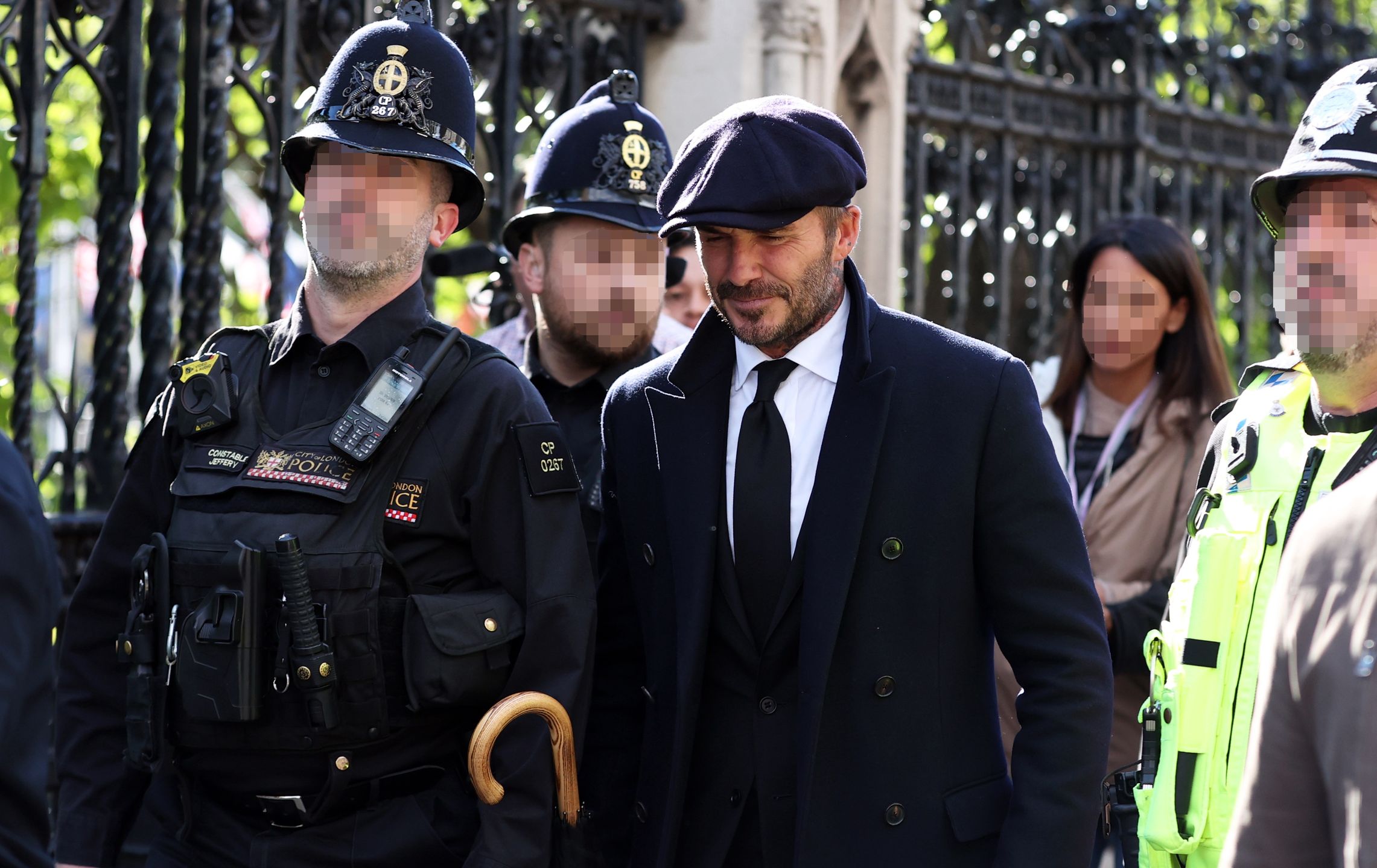David Beckham czekał 13 godzin w kolejce do trumny królowej Elżbiety