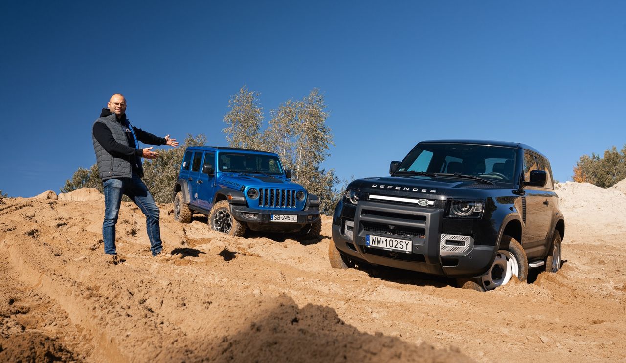 Porównanie legend: Jeep Wrangler kontra Land Rover Defender