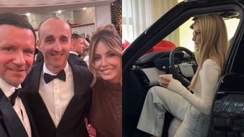 Małgorzata Rozenek zapozowała z mężem i Kubicą: "Kiedy spotka się dwóch mistrzów kierownicy". Miała na myśli siebie czy Radzia?