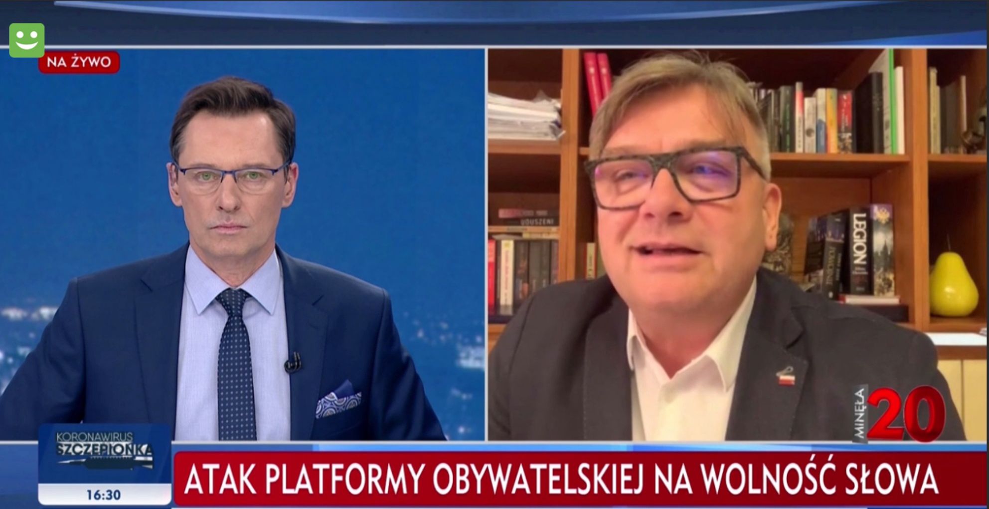Gościem Krzysztofa Ziemca był m.in. poseł Artur Łącki