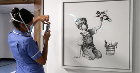 "Game Changer". Banksy idzie na rekord. Gigantyczna cena obrazu