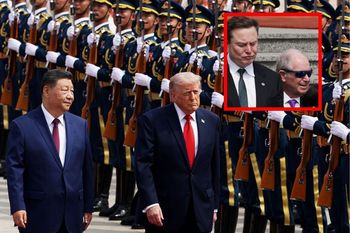 Trump w Pekinie. Zabrał na pokład miliarderów