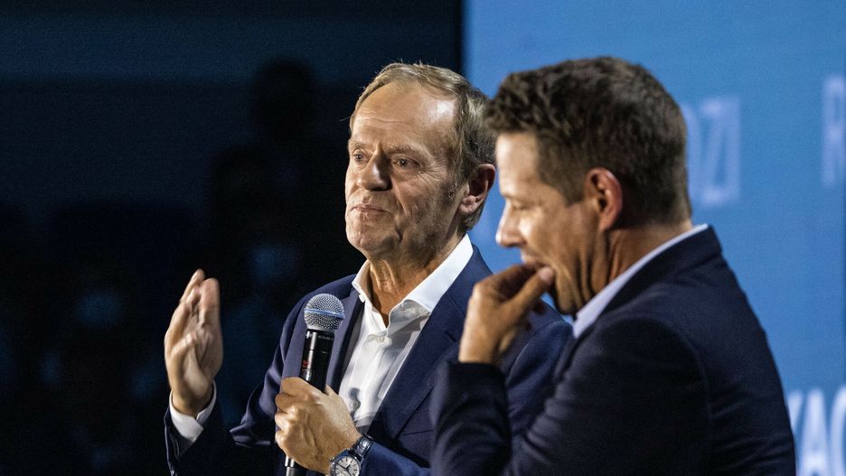 Rafał Trzaskowski i Donald Tusk