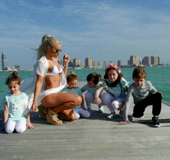 Simone jest matką piątki dzieci