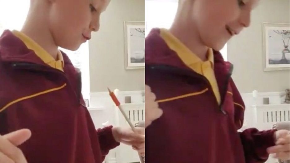 9-letni Justin ma autyzm