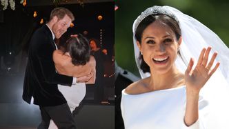 Książę Harry i Meghan Markle pokazali niepublikowane wcześniej zdjęcia z wesela! Tak wyglądał ich PIERWSZY TANIEC (ZDJĘCIA)