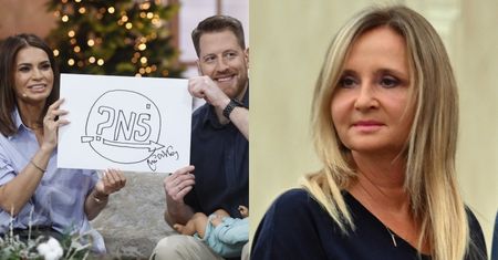 Joanna Kurska MIESZA Z BŁOTEM odświeżone "Pytanie na Śniadanie": "ZBLAZOWANE, nieszczere twarze"