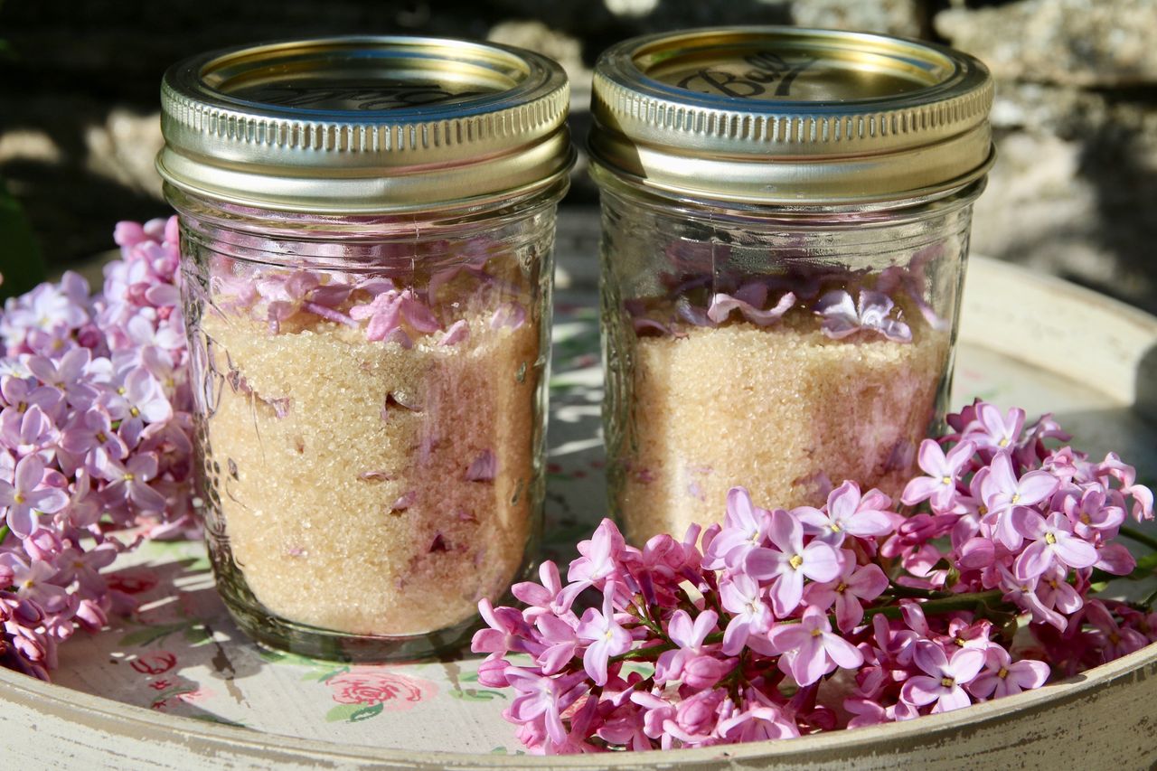 Elderflowers are perfect for making medicinal liqueur.