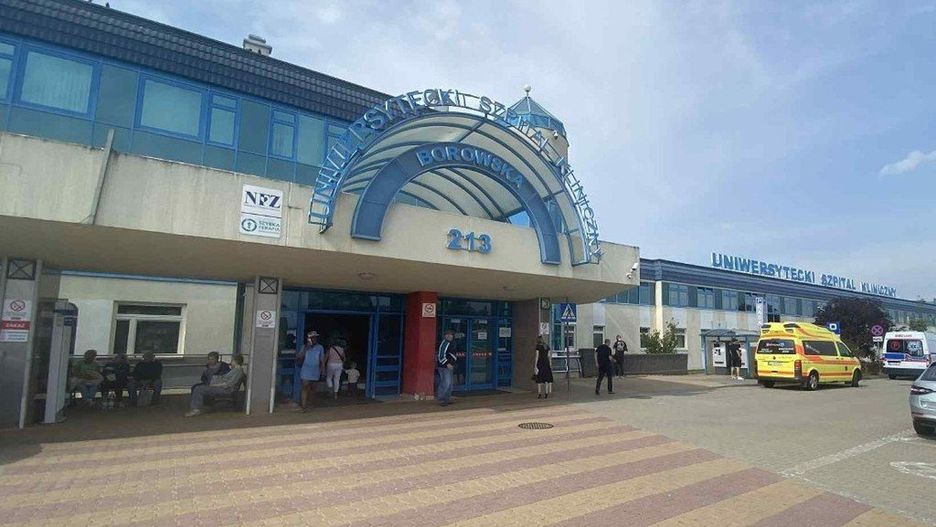 Uniwersytecki Szpital Kliniczny we Wrocławiu (zdj. archiwalne).