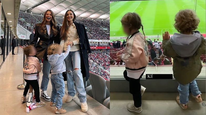 Anna Lewandowska i Marina Łuczenko dopingują mężów 