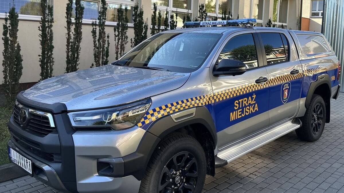 Toyota Hilux Straży Miejskiej w Lublinie