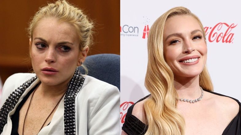 Tak zmieniała się twarz Lindsay Lohan