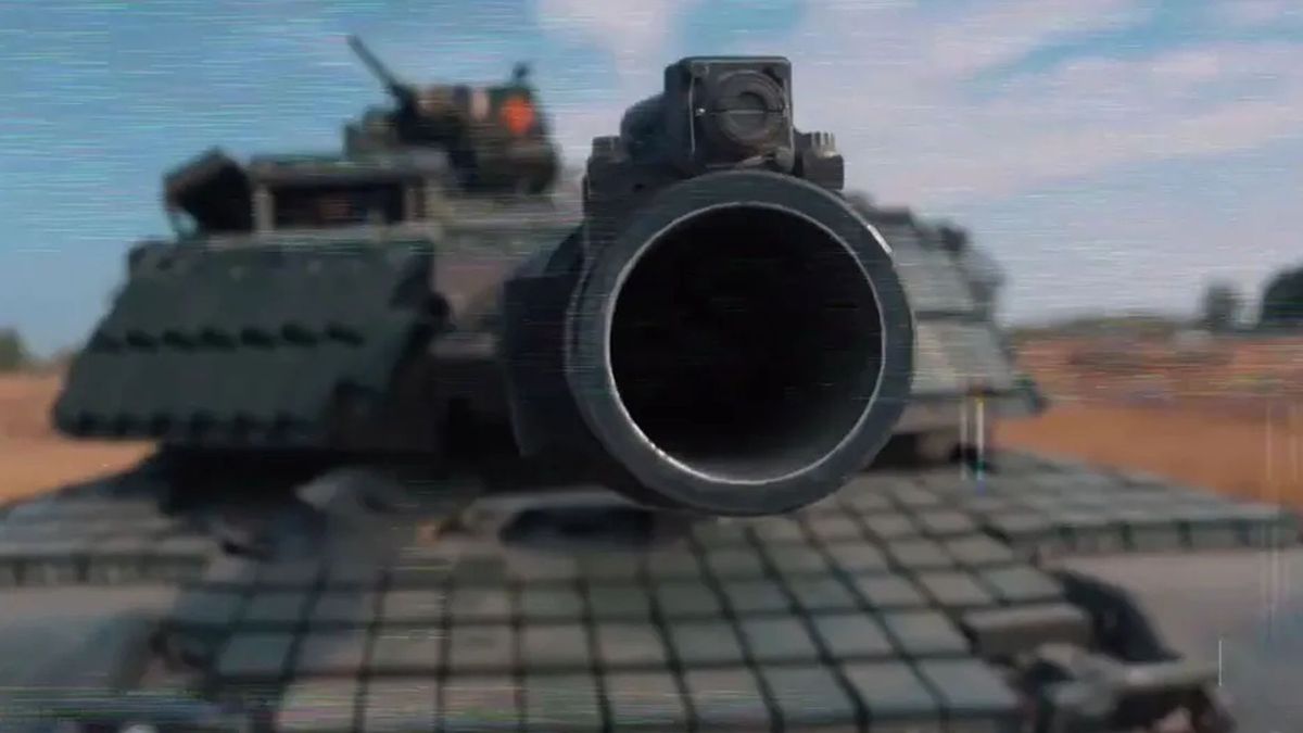 Czołg Abrams M1A1 w Ukrainie