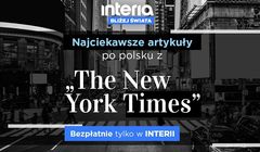 Materiały „The New York Times” dostępne w Interia.pl