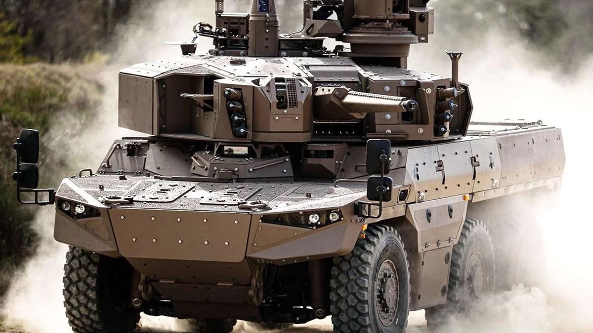 Opancerzony wóz bojowy w układzie 6 × 6 EBRC Jaguar