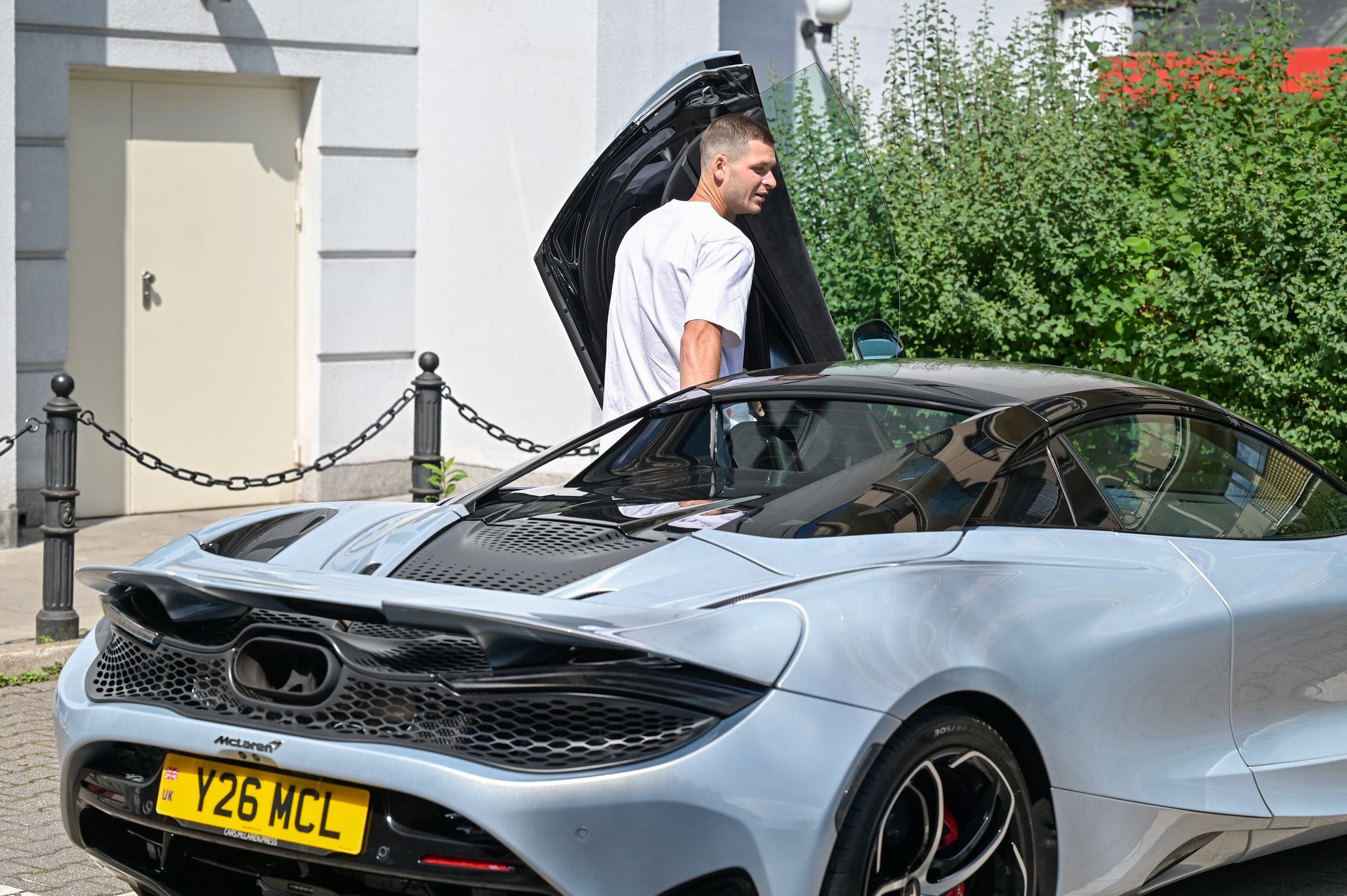 Hubert Hurkacz stał się właścicielem nowego McLarena