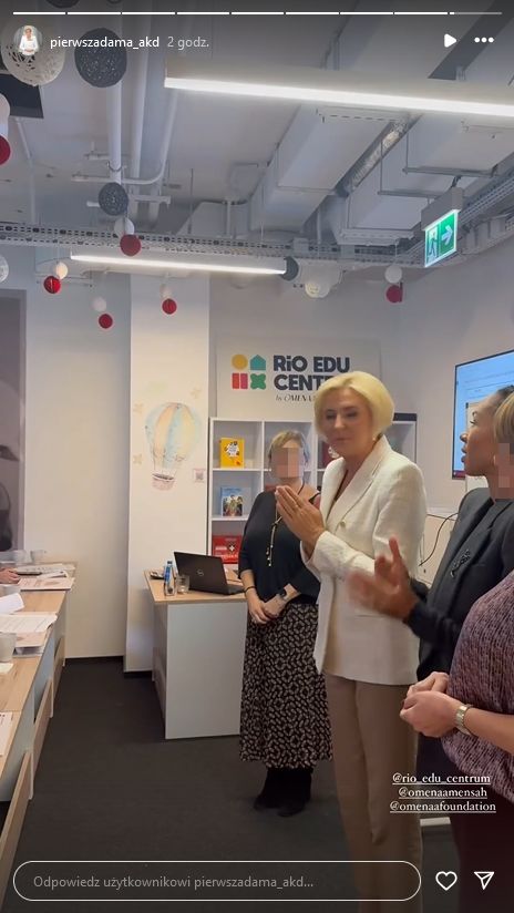 Duda i Mensah spędzają razem Dzień Edukacji Narodowej