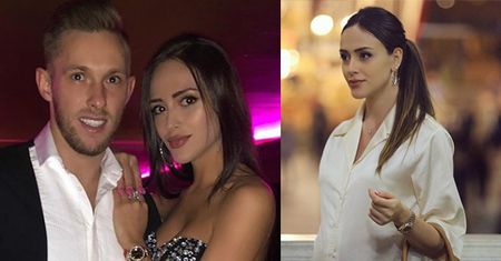 Ciężarna żona Rybusa pozuje w eleganckiej stylizacji. Fani: "Jesteś najpiękniejszą kobietą na świecie!"