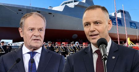 "Pan wie, o czym mówię". Tusk zwrócił się do Nawrockiego w Gdyni