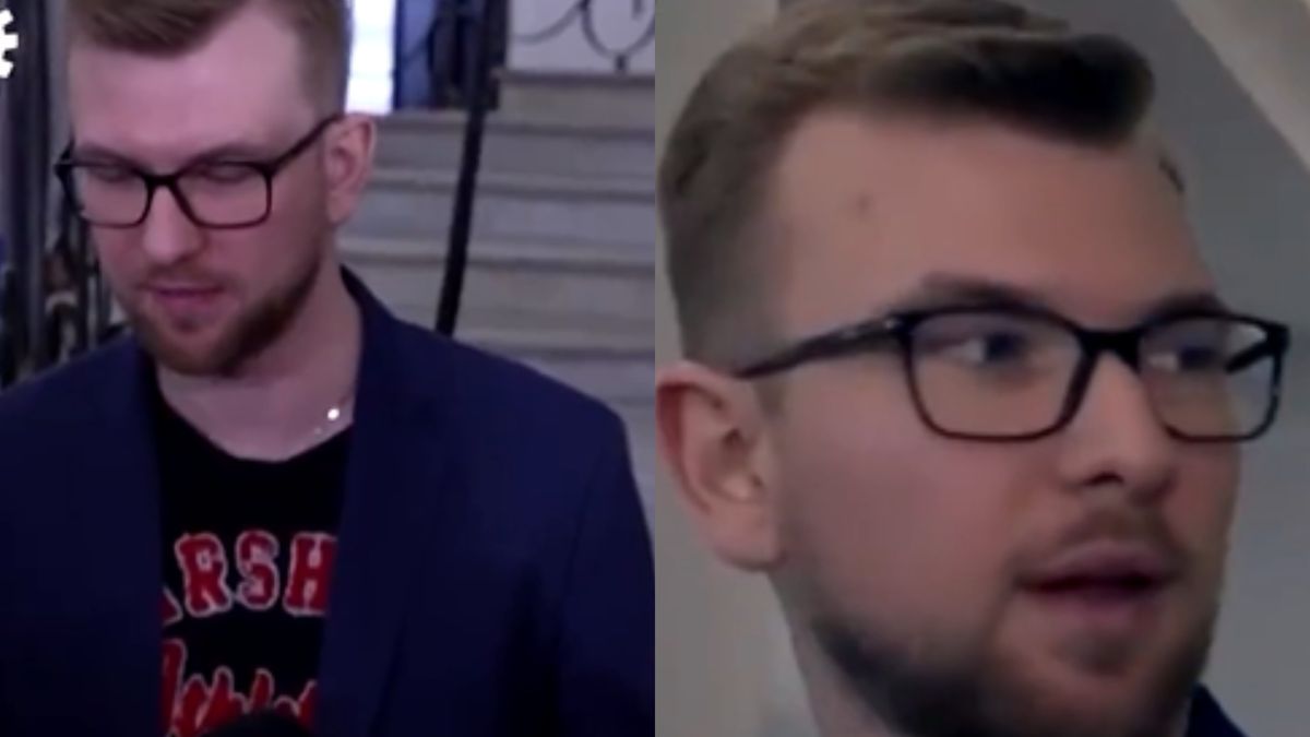 Nietypowe zachowanie pracownika Republiki w Sejmie