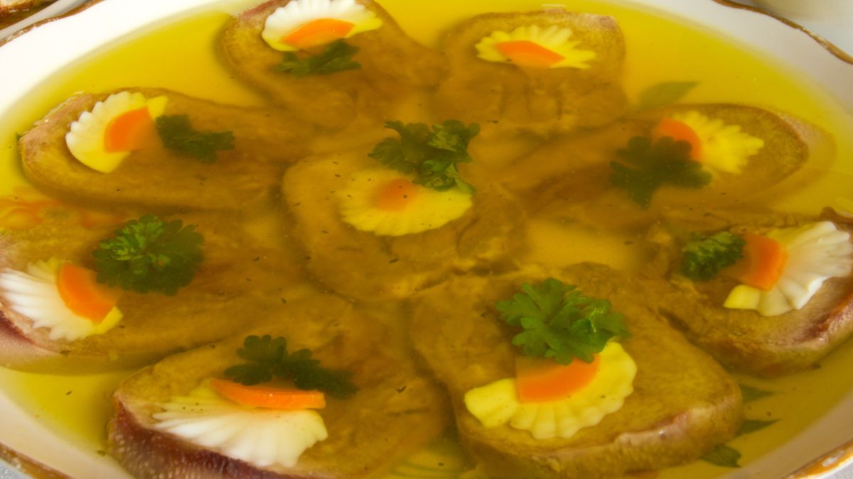 Ozory w galarecie świetnie sprawdzą się na święta