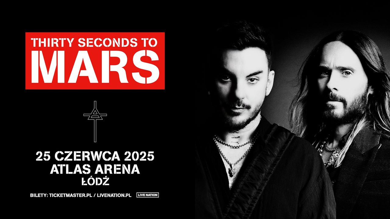 Thirty Seconds to Mars wracają do Polski! Już w czerwcu zagrają w Łodzi