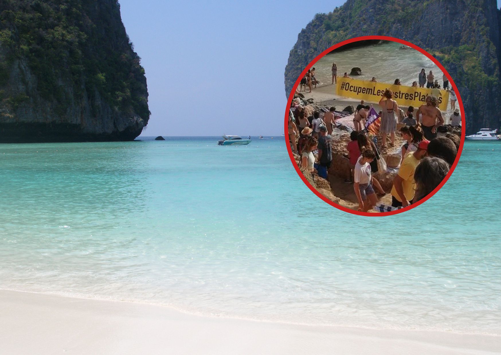Niektóre miejsca, jak Maya Bay, uregulowały swój stosunek do turystów. Niektóre, jak Majorka, wciąż o to walczą