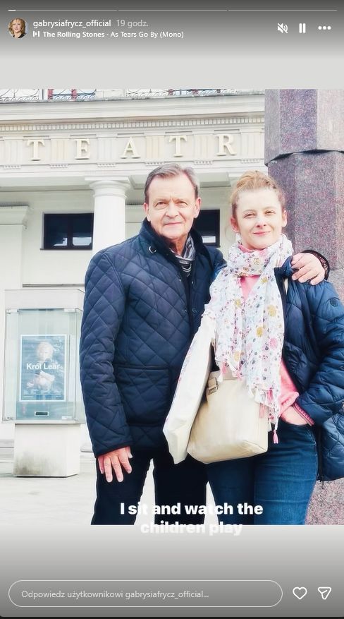 Gabriela Frycz i Jan Frycz