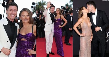 Anna Lewandowska w DWÓCH kreacjach BŁYSZCZY u boku Roberta na czerwonym dywanie w Cannes (ZDJĘCIA)